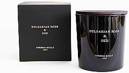 Fragrances, Perfumes, Cosmetics Cereria Molla Bulgarian Rose & Oud XL - Scented Candle