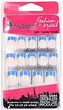 Fragrances, Perfumes, Cosmetics False Nails, 24 pcs - Nascita Professional French Nail 602