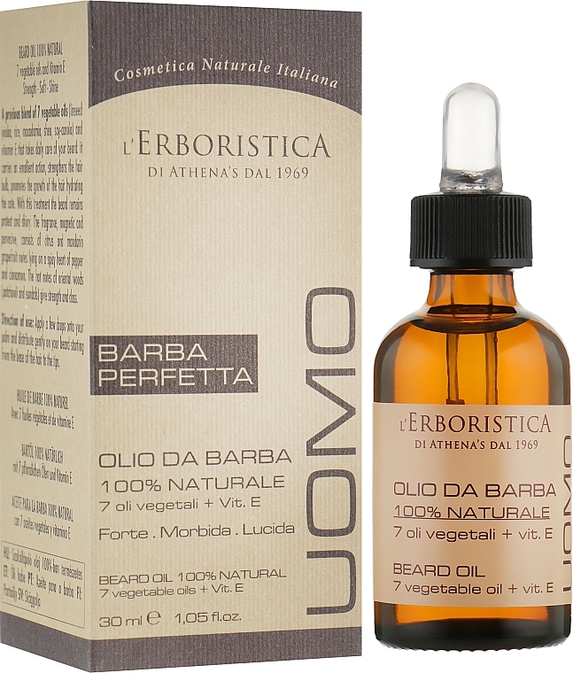 Beard Oil - Athena's L'Erboristica Beard Oil — photo N1