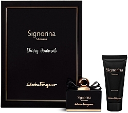 Fragrances, Perfumes, Cosmetics Salvatore Ferragamo Signorina Misteriosa - Set (edp/100ml + b/lot/100ml)