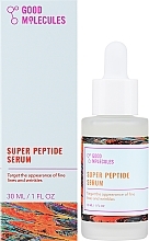 Fragrances, Perfumes, Cosmetics Anti-Aging Face Serum - Good Molecules Super Peptide Serum