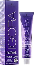 Hair Color - Schwarzkopf Professional Igora Royal Fashion Lights — photo N4