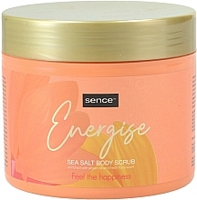 Fragrances, Perfumes, Cosmetics Sea Salt Scrub 'Energize' - Sence Energize Sea Salt Body Scrub