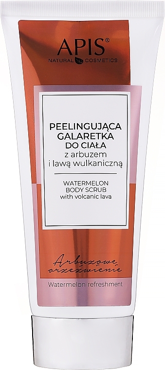 Watermelon Volcanic Lava Body Scrub - APIS Professional Watermelon Body Scrub With Volcanic Lava — photo N1