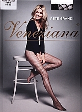 Fragrances, Perfumes, Cosmetics Women's Fishnet Tights "Rette Grandi", nero - Veneziana
