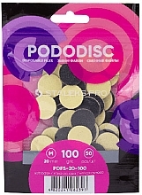 Fragrances, Perfumes, Cosmetics Pododisk Refill Pads for Pedicure Disc, M, 100 grit - Staleks Pro