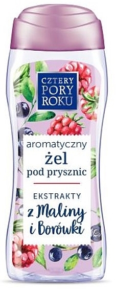 Shower Gel with Raspberry & Blueberry Extracts - Cztery Pory Roku — photo N2