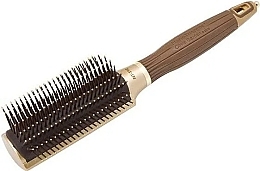 Hair Brush - Olivia Garden Expert Style Control Nylon Gold &Brown — photo N1