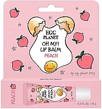 Peach Lip Balm - Daeng Gi Meo Ri Egg Planet Oh My! Lip Balm Peach — photo N1