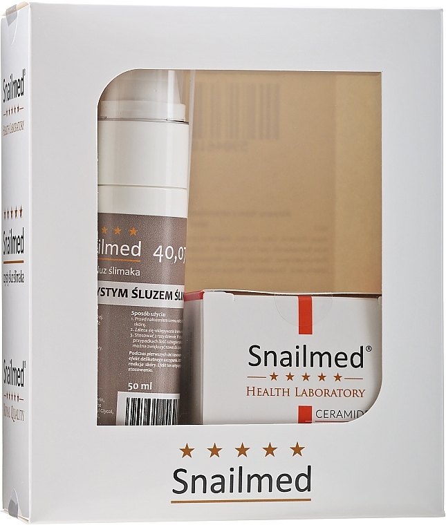 Set for Mature Skin #9 - Snailmed (f/cr/30ml + cr/50ml + eye/cr/15ml) — photo N5