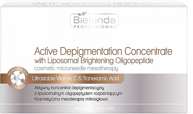 Depigmentation Active Concentrates Set - Bielenda Professional Meat Honey — photo N1