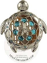 Fragrances, Perfumes, Cosmetics Car Perfume Holder 'Flower Turtle Visor & Vent Clip' - Bath And Body Works