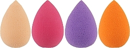 Fragrances, Perfumes, Cosmetics Beauty Blender Set, 4 pcs, mini - Omkara