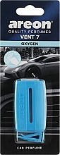 Fragrances, Perfumes, Cosmetics Oxygen Car Air Freshener - Areon Vent 7 Oxygen