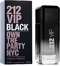 Carolina Herrera 212 VIP Black - Eau de Parfum — photo N2