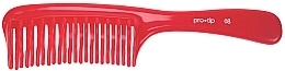 Fragrances, Perfumes, Cosmetics Hair Comb, red - Denman Pro Tip Handle Detangler