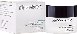 Normalizing Cream for Oily Skin - Academie Normalizing Cream Purifying and Mattifying Care — photo N1