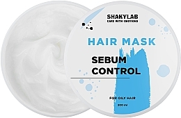 Fragrances, Perfumes, Cosmetics Mask for Oily Hair "Sebum Control" - SHAKYLAB Hair Mask For Oily Hair