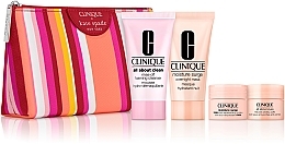 GIFT! Set - Clinique Moisture 4CC (foam/30ml + mask/30ml + f/gel/5ml + eye/cr/5ml + bag) — photo N1