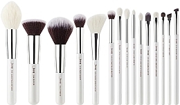 Makeup Brush Set, T240, 15 pcs - Jessup — photo N1