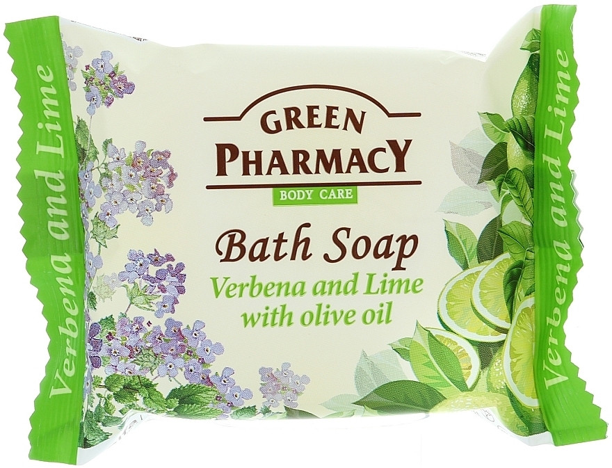 Soap "Verbena, Lime & Olive Oil" - Green Pharmacy — photo N1