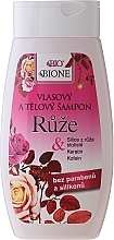 Fragrances, Perfumes, Cosmetics Hair Shampoo "Rose" - Bione Cosmetics Rose Shampoo