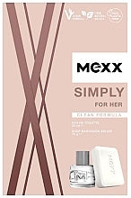 Mexx Simply For Her Eau - Set (edt/20ml + soap/75g) — photo N1