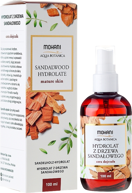 Hydrolat "Sandalwood" - Mohani Natural Sandalwood Hydrolate — photo N7