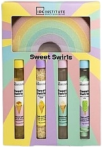 Set - IDC Institute Sweet Swirls (sh/gel/60ml+conf/15g+bath/70g+foam/60ml) — photo N1