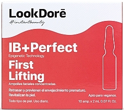 Concentrated Face Ampoule Serum - LookDore IB+Perfect First Lifting Ampoules — photo N1