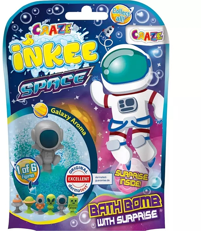 Space Bath Bomb with Surprise - Craze Inkee Space Bath Bomb With Surprise — photo N1