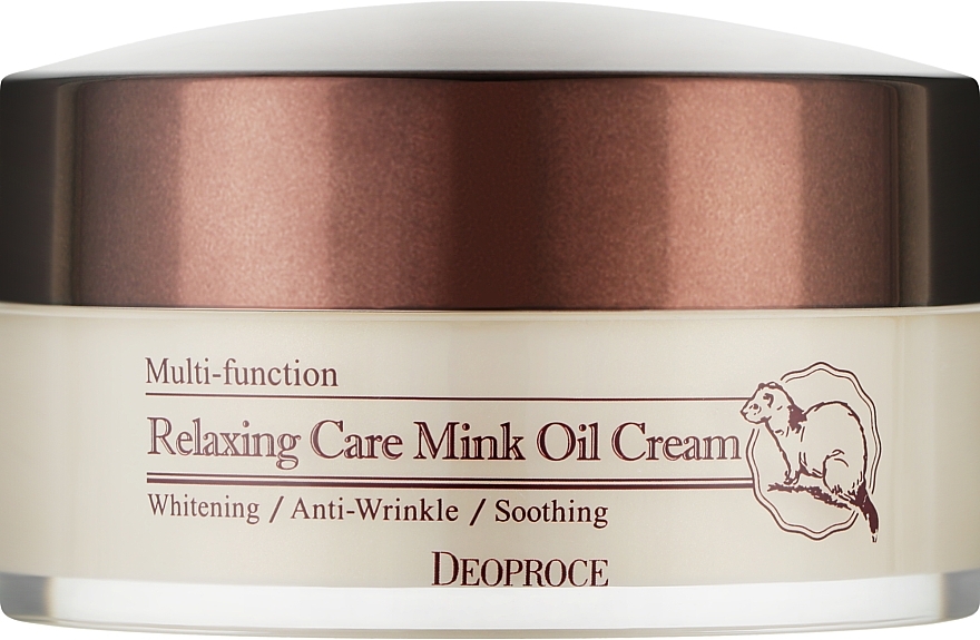 Relaxing Mink Oil Cream - Deoproce Relaxing Care Mink Oil Cream — photo N1