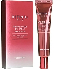 アイクリーム - Tony Moly Red Retinol Wrinkle Focus Eye Cream — photo N1