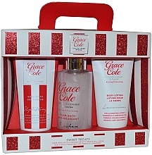 Fragrances, Perfumes, Cosmetics Set - Grace Cole Frosted Cherry & Vanilla (b/lot/50ml + bath/foam/100ml + sh/gel/50ml)