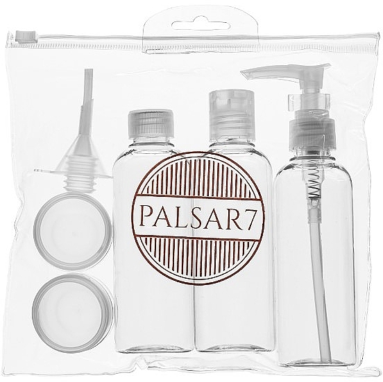 Travel Cosmetic Set with Dispensers - Palsar7 — photo N1