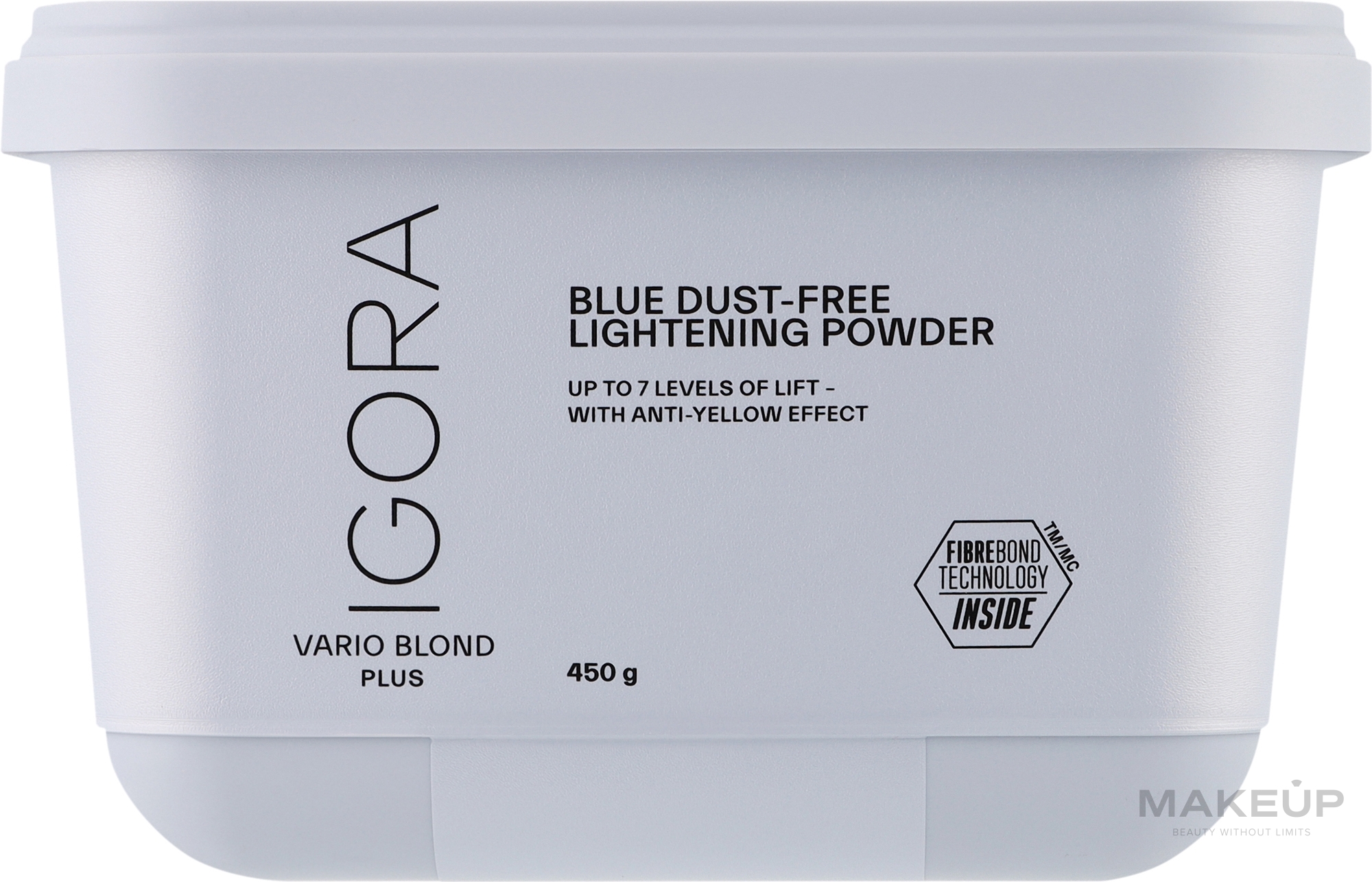 Bleaching Powder - Schwarzkopf Professional Igora Vario Blond Plus (plastic packaging) — photo 450 g