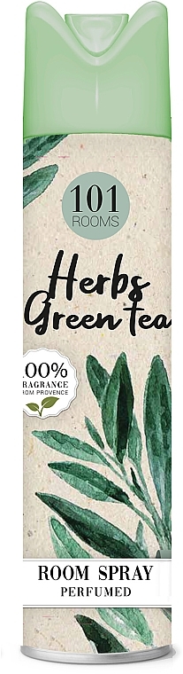 Herbs & Green Tea Perfumed Air Freshener - Bi-es Home Fragrance Room Spray Perfumed Herbs Green Tea — photo N5