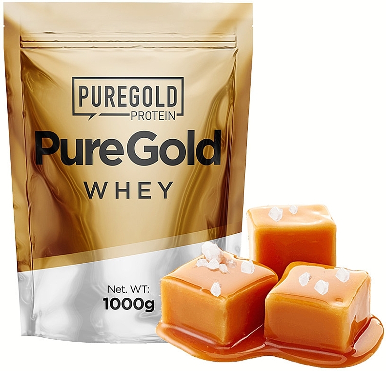 Salted Caramel Protein - PureGold Whey Protein Salted Caramel — photo N1