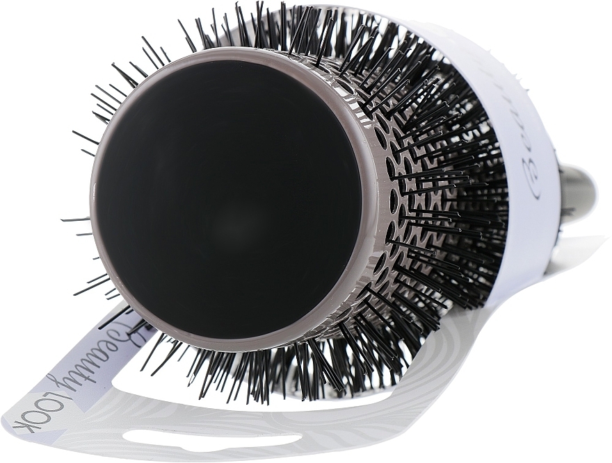 Round Hair Brush, 400446, metal body - Beauty Look — photo N2