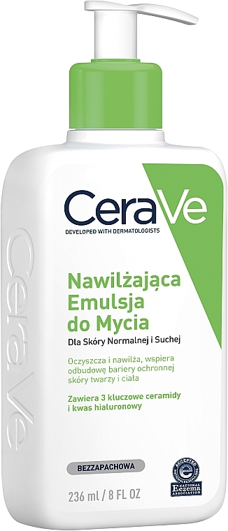 Moisturizing Cleansing Cream Gel - CeraVe Hydrating Cleanser — photo N1