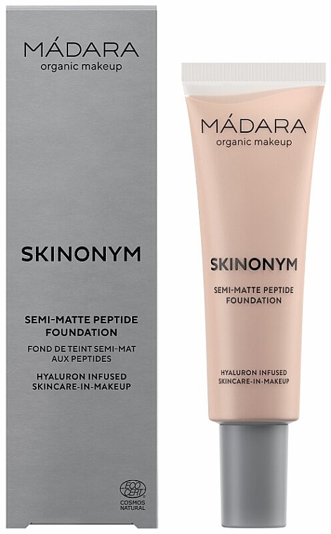 Foundation - Madara Cosmetics Skinonym Semi-Matte Peptide Foundation — photo N1