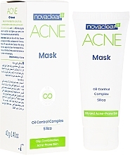 Fragrances, Perfumes, Cosmetics Mattifying Face Mask - Novaclear Acne Mask