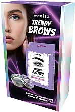 Fragrances, Perfumes, Cosmetics Set - Venita Trendy Brows (lamination/kit/1pc + soap/25g)