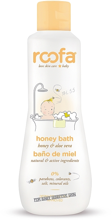 Honey Bath Gel - Roofa Honey Bath Gel — photo N1