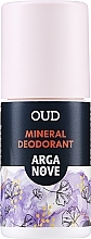 Fragrances, Perfumes, Cosmetics Natural Roll-On Deodorant - Arganove Oud Roll-On Deodorant