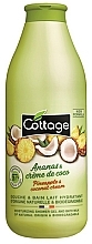 Shower Gel - Cottage Pineapple&Coconut Cream — photo N3