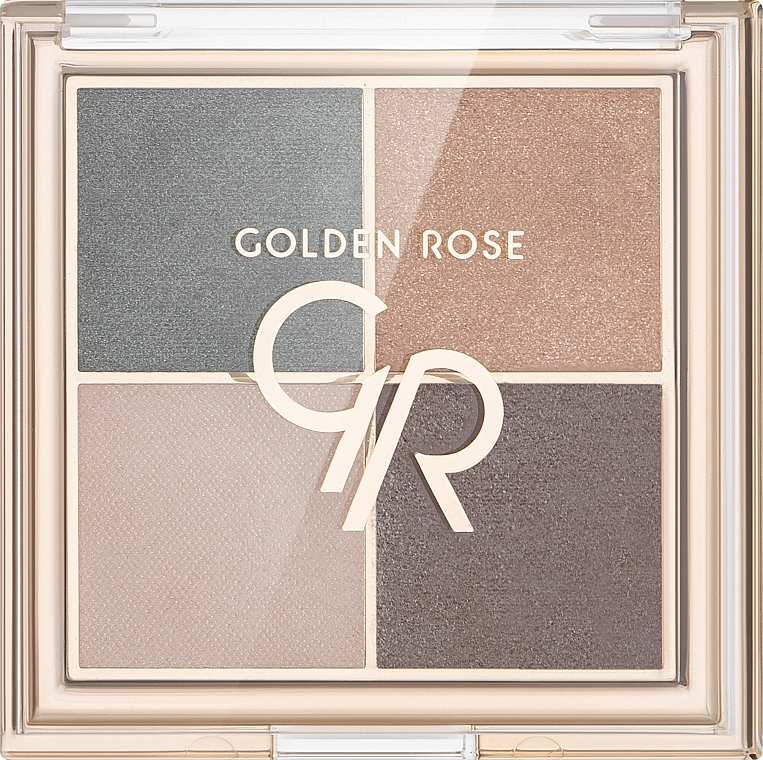 Eyeshadow Palette - Golden Rose Quattro Eyeshadow Palette — photo N3