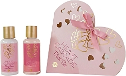 Fragrances, Perfumes, Cosmetics Set - Accentra Heart Cascade Bath Set In A Gift Box (b/lot/100ml + sh/gel/100ml)