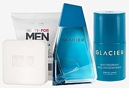 Fragrances, Perfumes, Cosmetics Oriflame Glacier & North For Men - Set (soap/1pc + deo/50ml + edt/100ml)