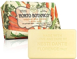 Fragrances, Perfumes, Cosmetics Soap "Carrot" - Nesti Dante Horto Botanico Carota Soap